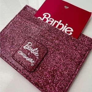 Barbie x Cakeworthy Pink Glitter Wallet